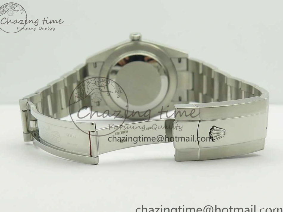 0204 DateJust II 126334 41mm SS BP 1:1 Best Edition Blue Dial Sticks Makers on Oyster Bracelet Bright 3322